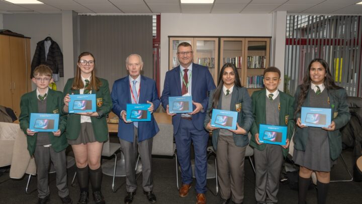 Featured image for Sir Peter Rigby Charitable Trust supports our Kingshurst pupils with a generous donation of...